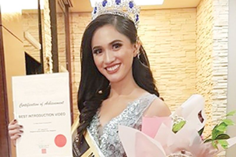 Danao native is 3rd runner-up at Miss Global Universe