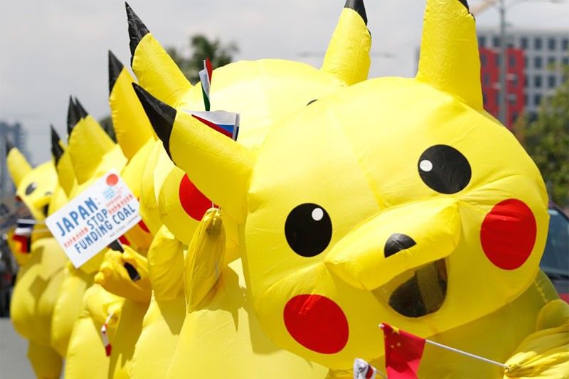 WATCH: 'Pikachu' protesters ask Japan to end coal financing