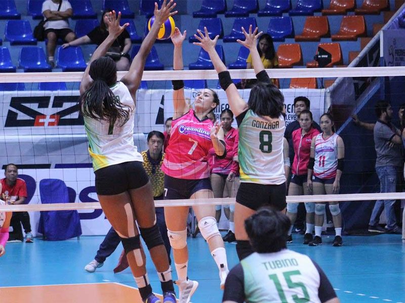 Creamline bucks slow start vs Army for 8th straight win