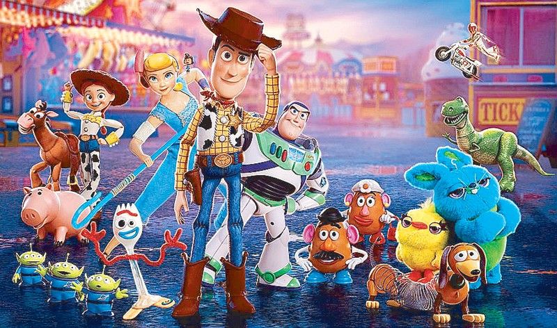 all the characters in toy story 4