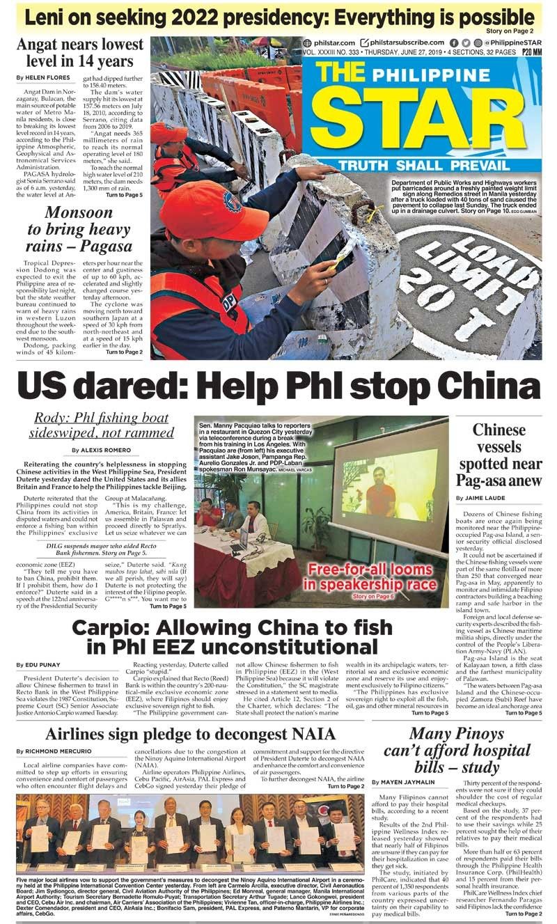 The STAR Cover (June 27, 2019)