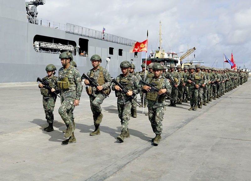 Marines pulled out from Palawan for retraining in Manila