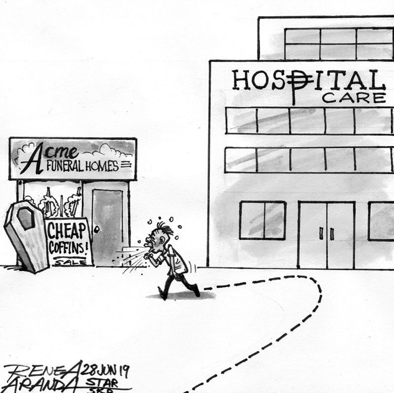 EDITORIAL - Steep cost of hospitalization