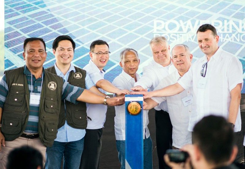 SN Aboitiz switches on 1st floating solar project