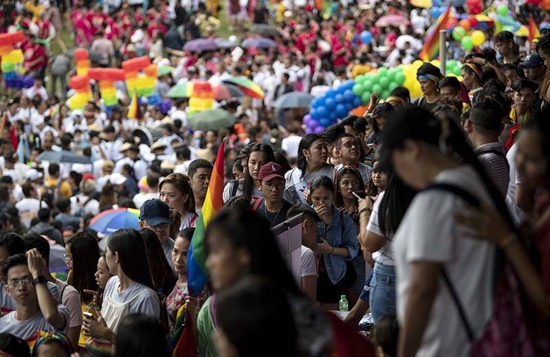 Thousands march for equality in Manila's Pride parade