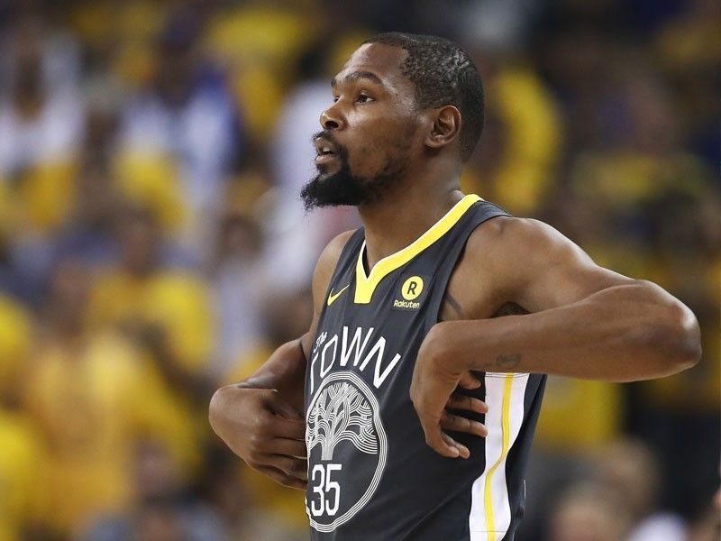 Warriors chief: Durant's 35 is retired while I own NBA Warriors
