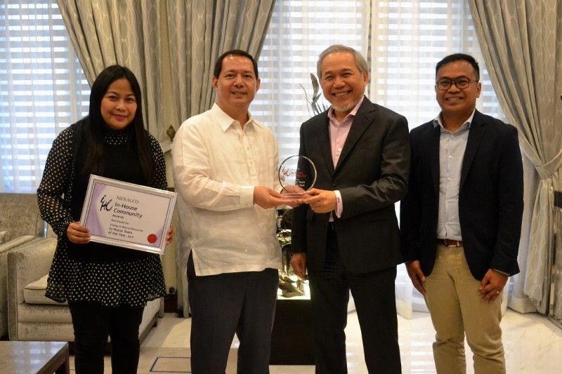 Meralco legal group awarded at In-House Community Counsels of the Year Awards