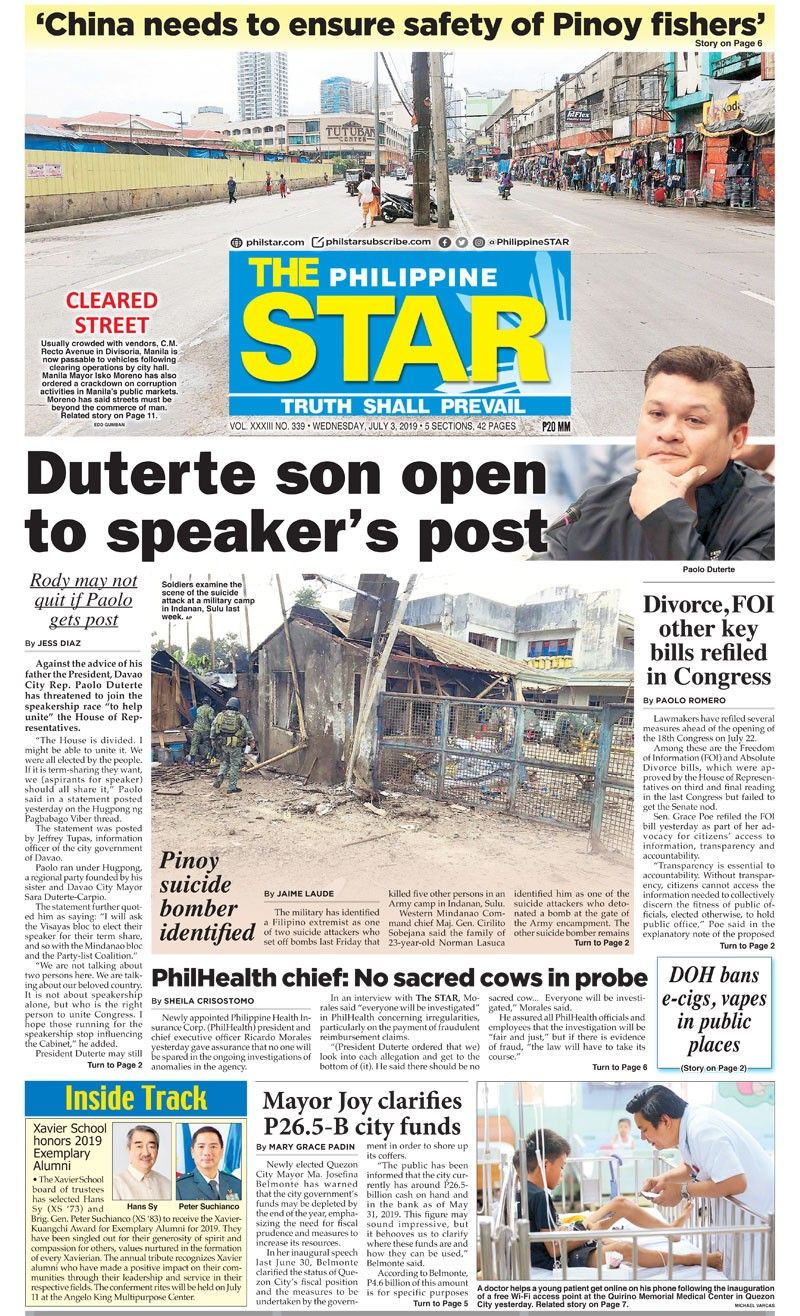 The STAR Cover (July 3, 2019)