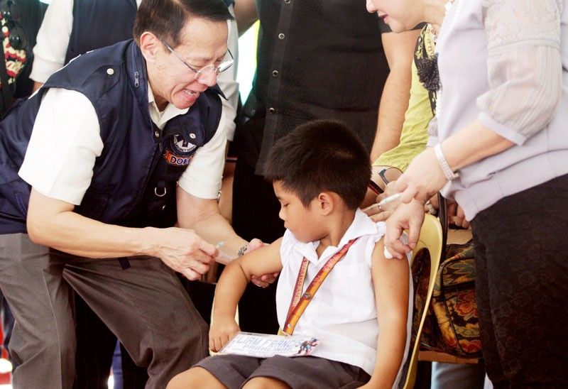 Back to school for DOH immunization program