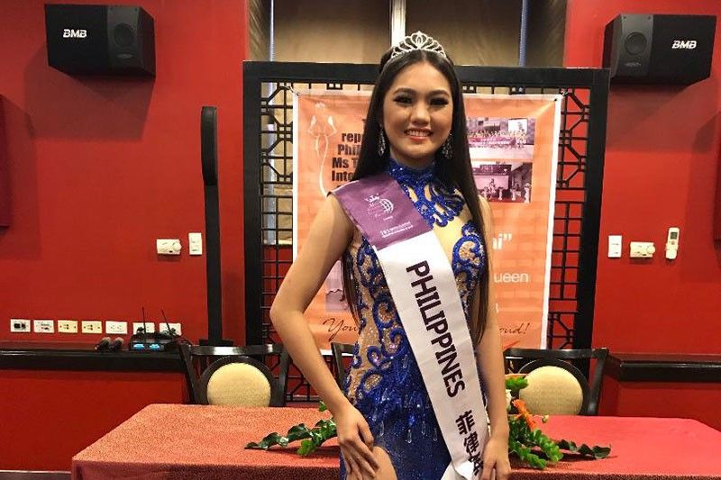 BatangueÃ±a beauty wins Miss Charity in China tilt