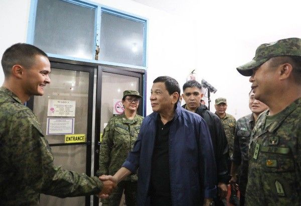 Matteo Guidicelli welcomes Duterte in Zamboanga