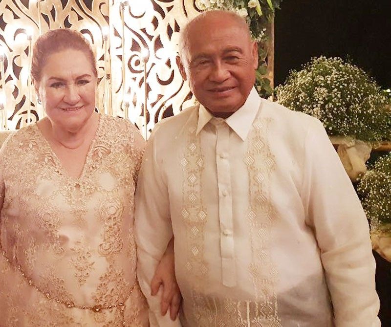 Junior & Gemma asayas celebrate 50th wedding anniversary