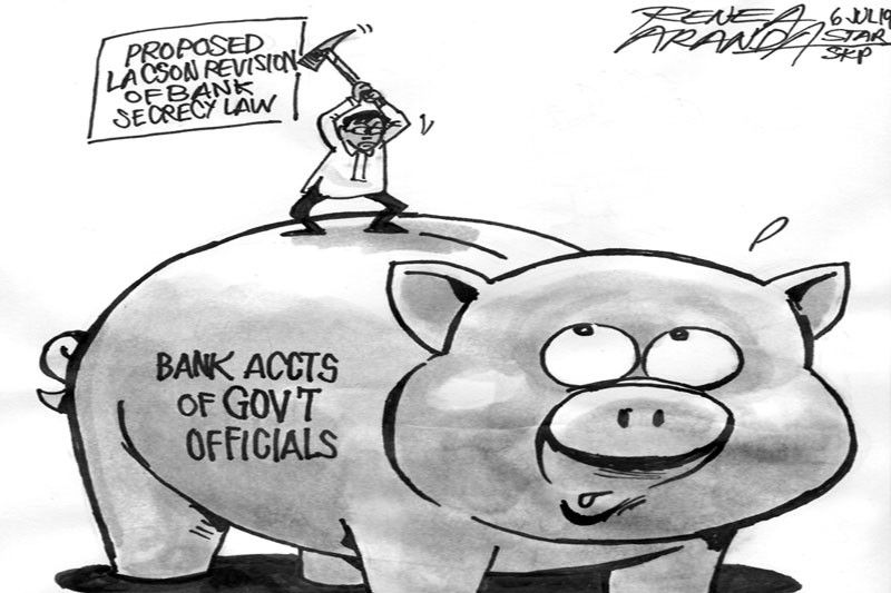 EDITORIAL - Bank secrecy exemption