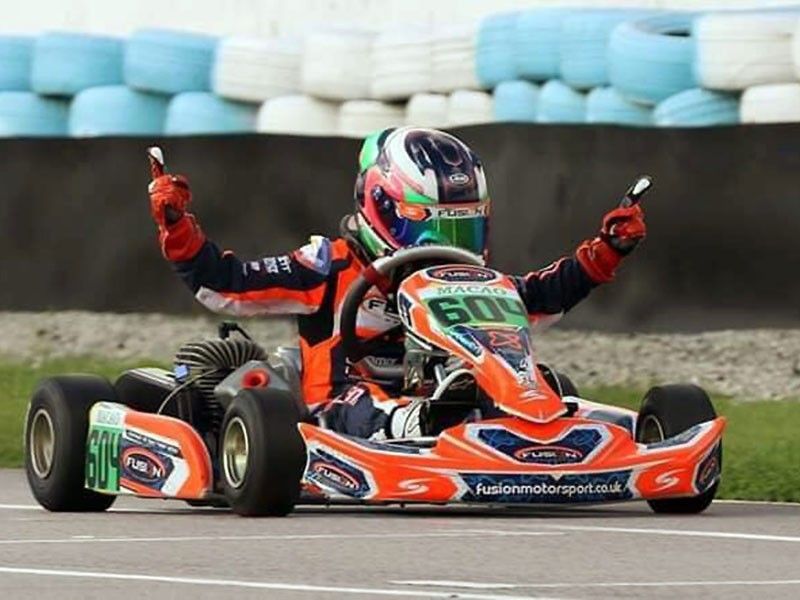 Go bags Asian karting crown