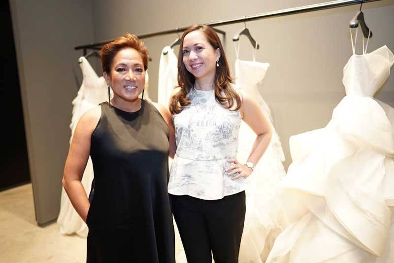 Michi Calica Sotto returns to bridalwear with Vera Wang