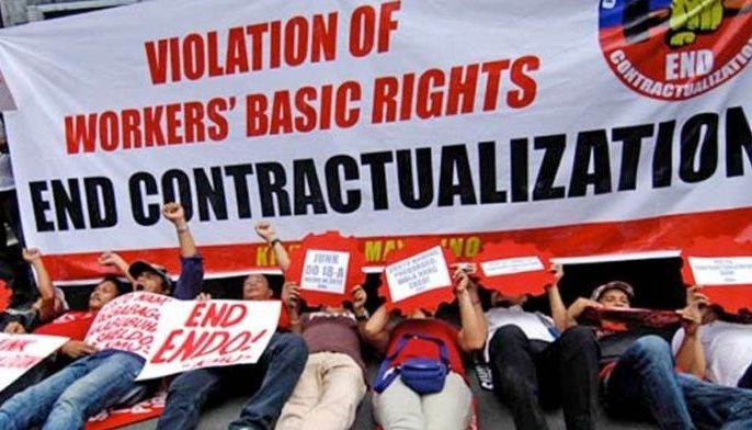 Labor group slams employers  for seeking veto on &lsquo;endo&rsquo; bill