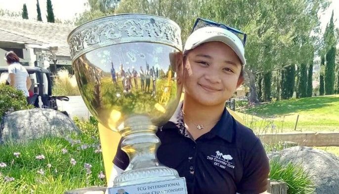 Eagle Ace Superal, Rianne Malixi lift trophies in FCG event