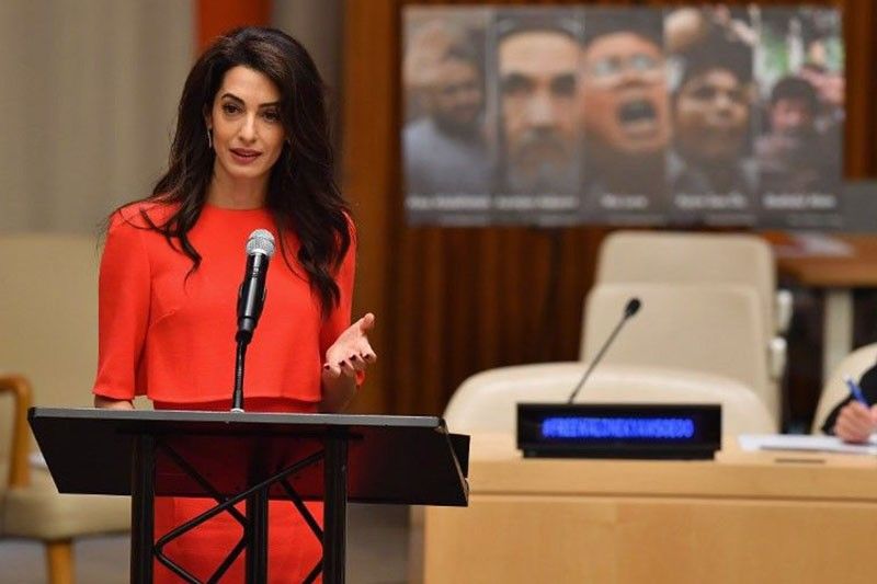 Amal Clooney to represent journalist Maria Ressa