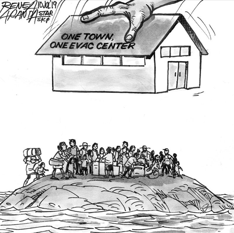 EDITORIAL - One town, one evacuation center