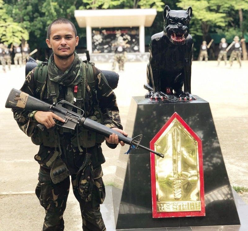 Matteo Guidicelli says he broke down during Scout Ranger training