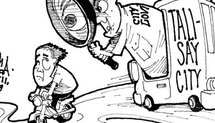 EDITORIAL - Talisay crackdown