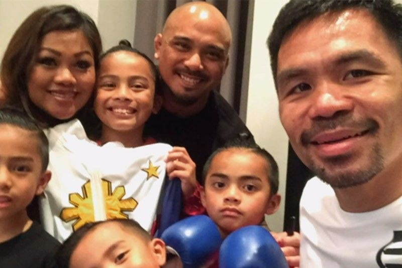 WATCH: Manny Pacquiao meets 'Little Pacquiao' in LA