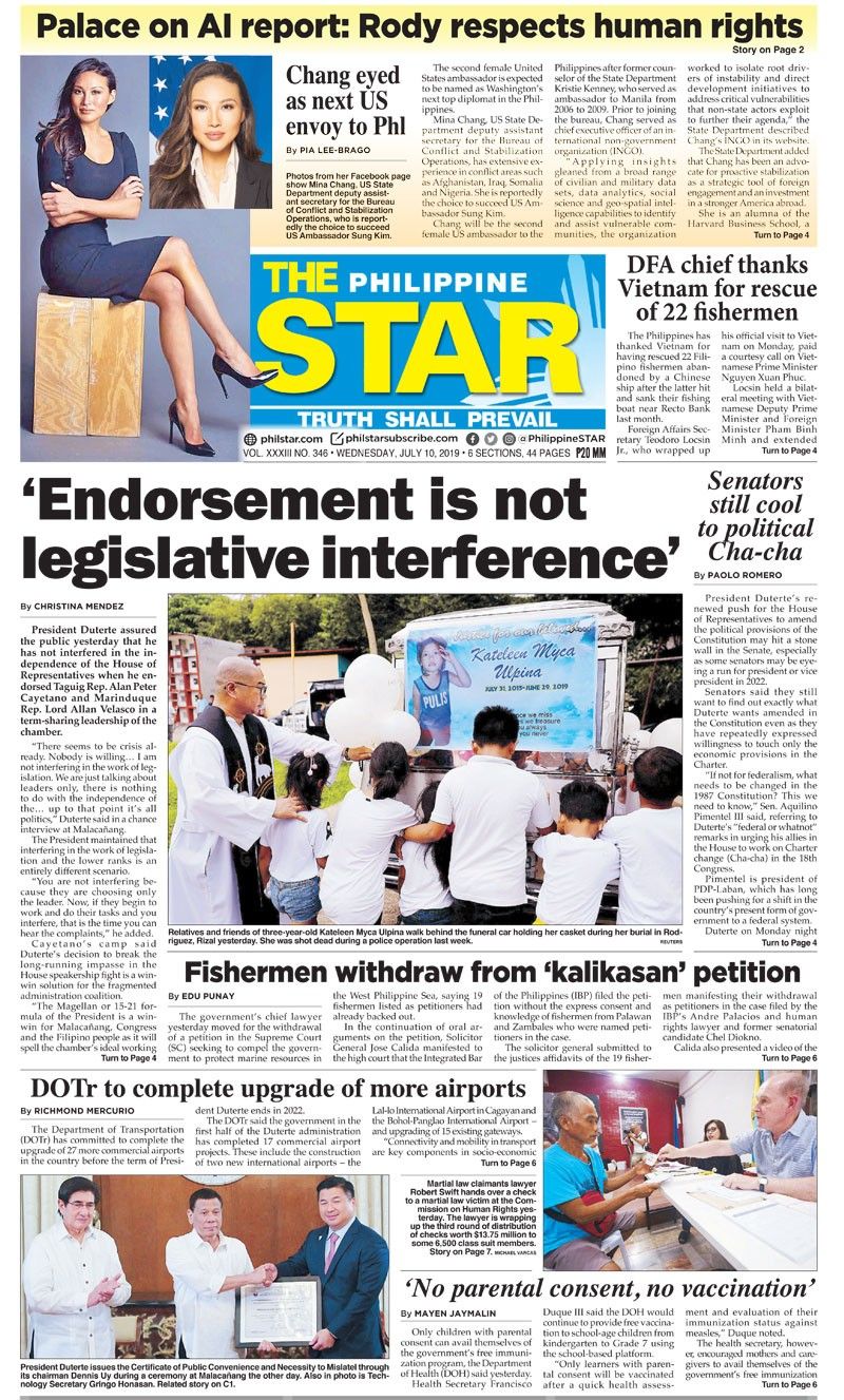 The STAR Cover (July 10, 2019)