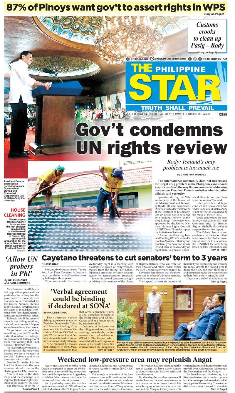 The STAR Cover (July 13, 2019)