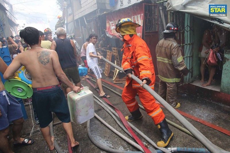 Fires hit Manila, Quezon City
