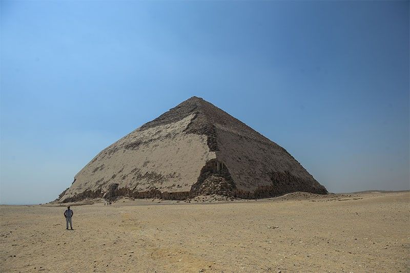 Egypt opens two ancient pyramids, unveils new finds