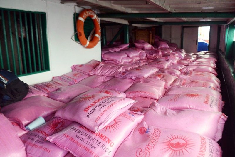 P12-million smuggled rice seized off Basilan