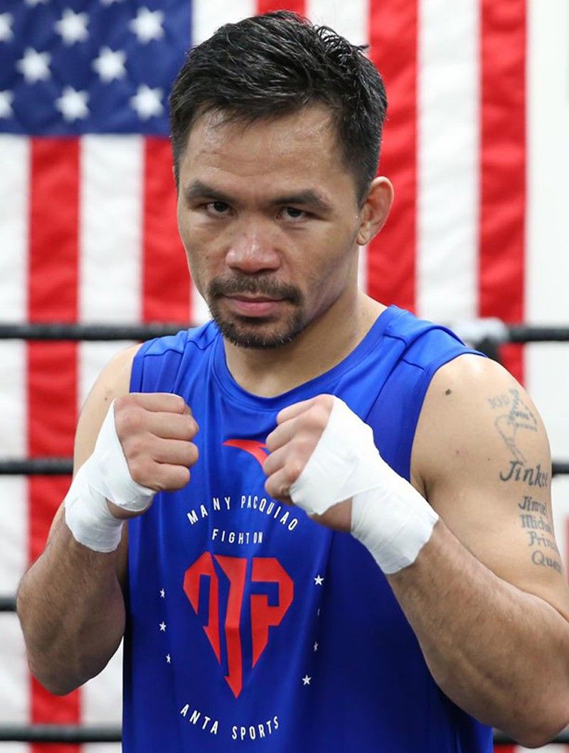 Manny Pacquiao cool, calm, collected as fight nears