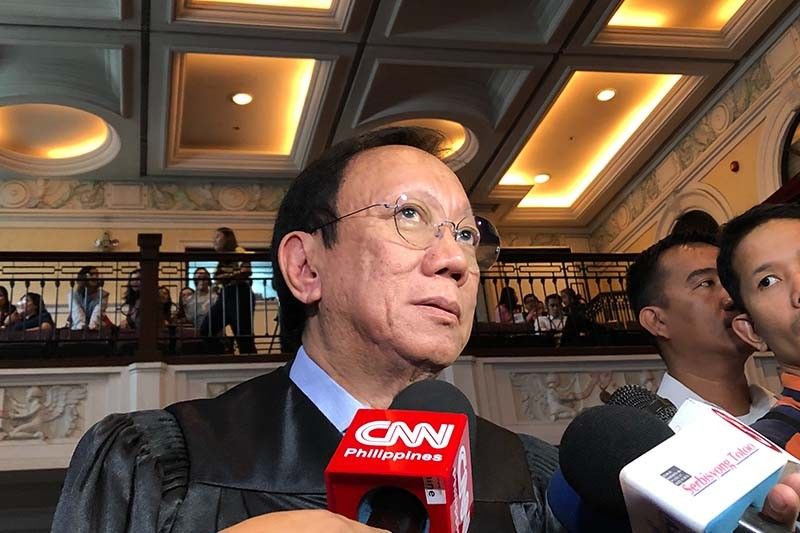 Become president first, Calida tells critics of West Philippine Sea policy