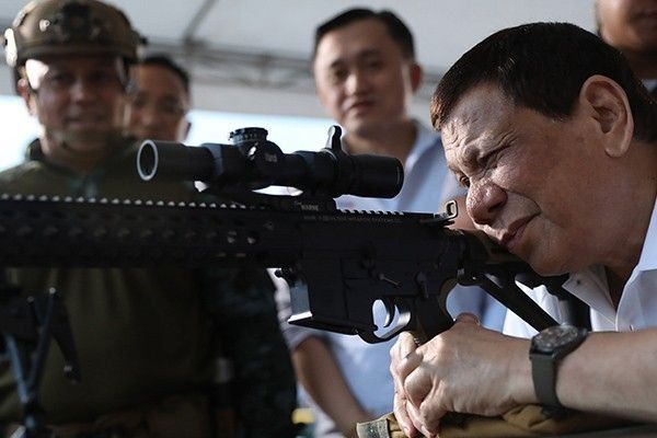 Duterte sa US: Magpadala kayo ng barko sa China sa ilalim ng Mutual Defense Treaty