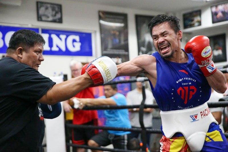 Pacquiao ipapahinga bago ang bakbakan