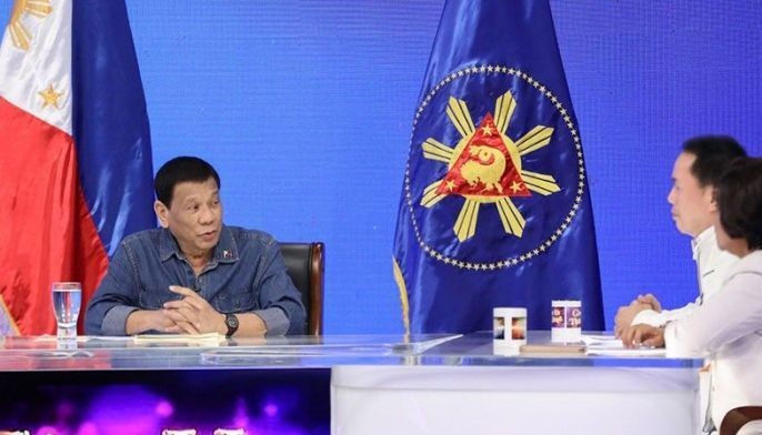 Invoking defense pact with US another 'sarcastic' remark from Duterte &mdash; Palace