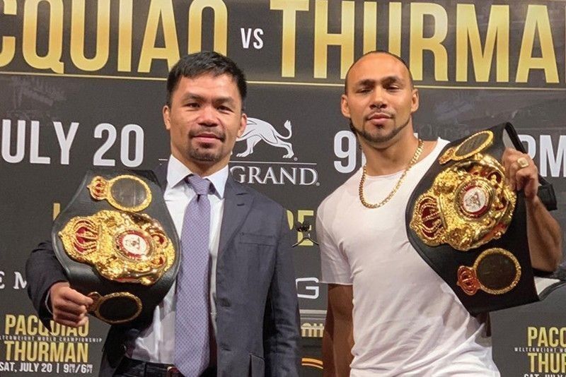 AFP airing Pacquiao-Thurman fight live for soldiers, dependents