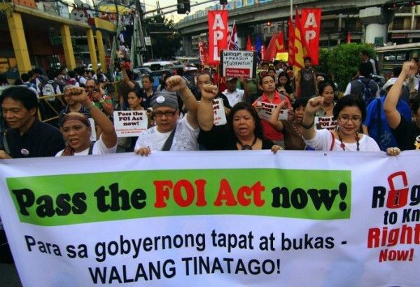 Officials want 18th Congress to prioritize passage of FOI Bill
