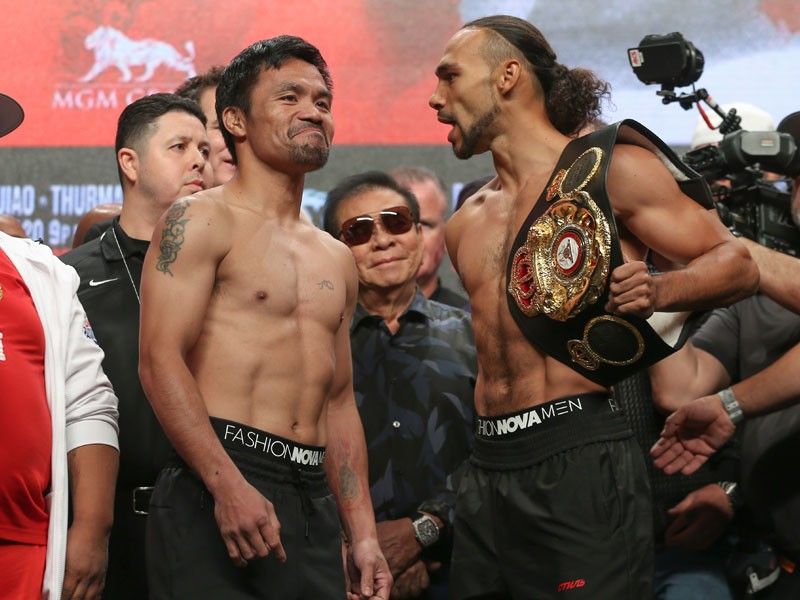 Pacquiao to Thurman: Prepare for class