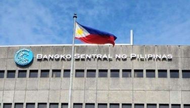 This photo shows a picture of the facade of the Bangko Sentral ng Pilipinas.