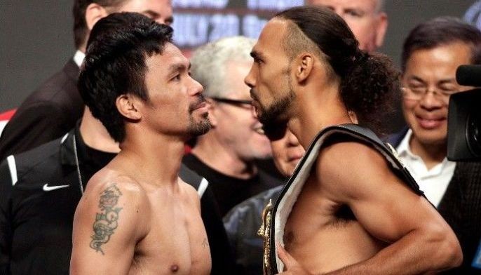 WATCH: Scenes at MGM Grand Garden Arena before Pacquiao, Thurman bout