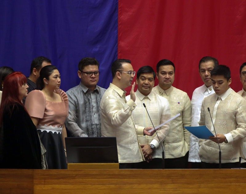 Cayetano nahalal na Speaker