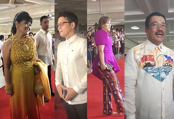 In Photos: SONA 2019 red carpet fashion