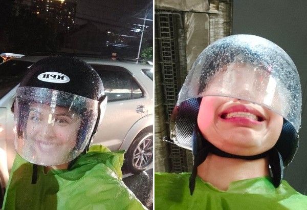 Maine Mendoza braves rainy motorcycle ride to catch LANY concert
