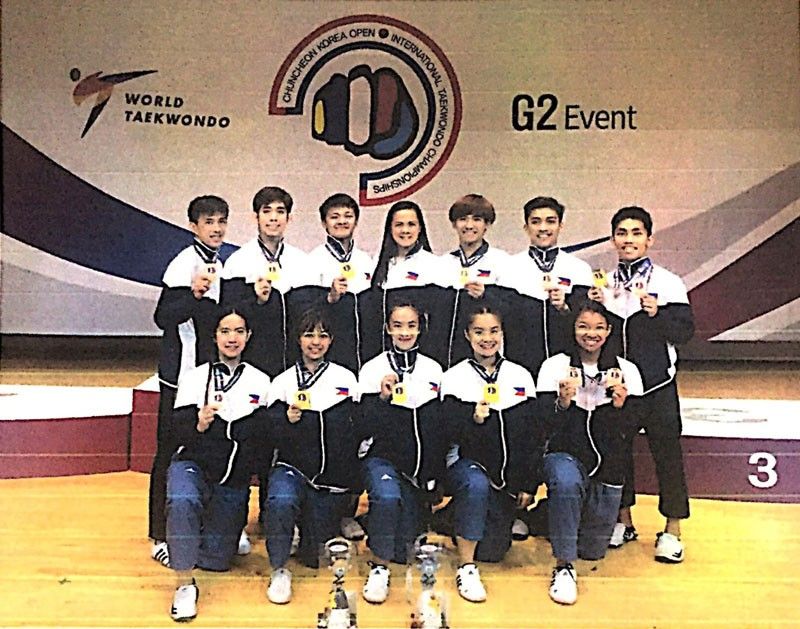 Phl taekwondo bets win  8 medals in Korea Open