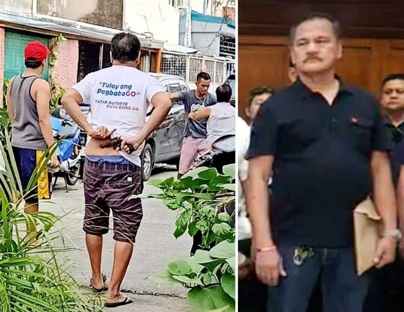 Manila village chief charged in parking row