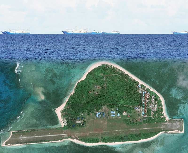 Philippines fires off protest vs China ships near Pag-asa