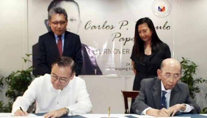 Carlos P. Romulo in DFA