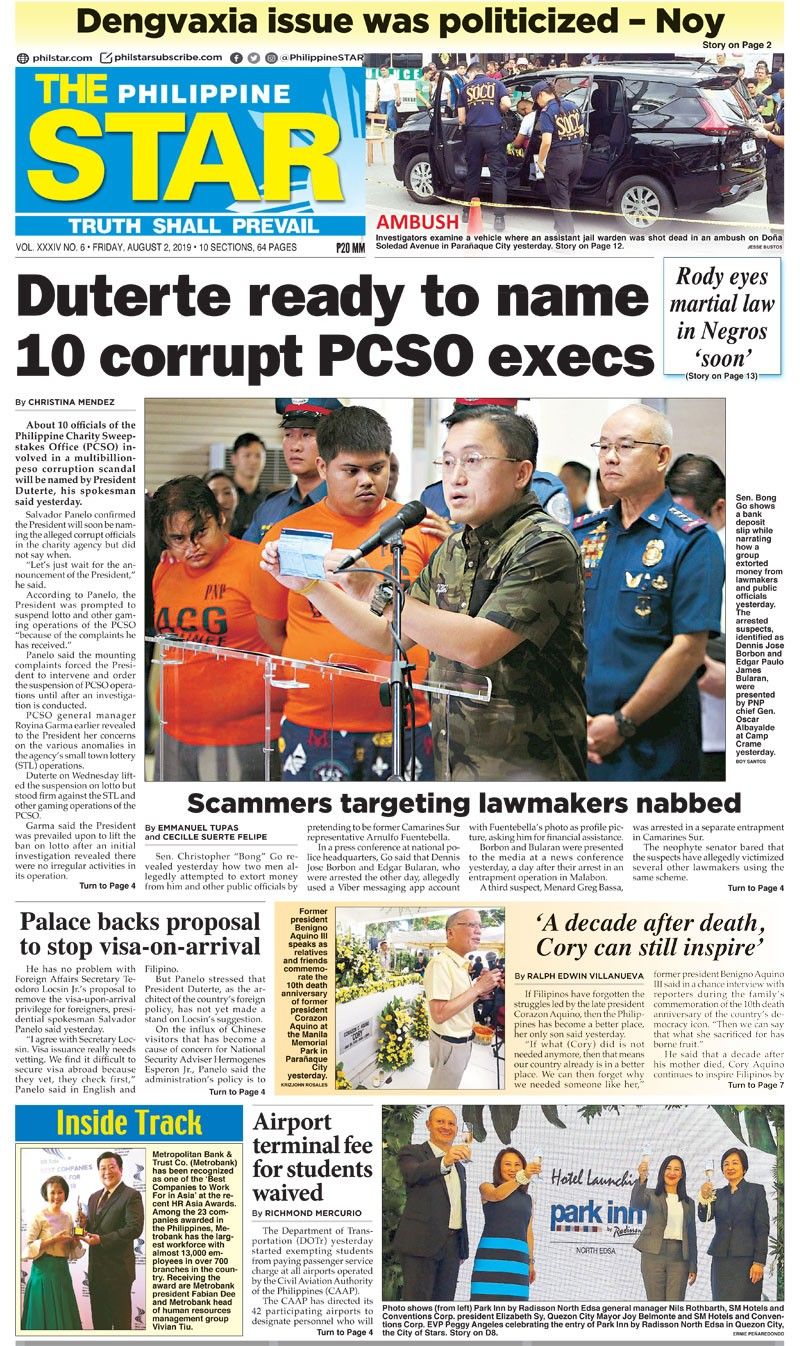 The STAR Cover (August 2, 2019)