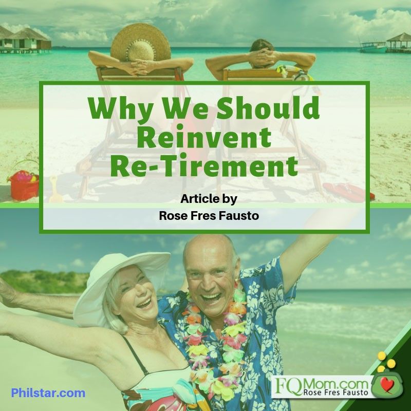Why we should reinvent re-tirement